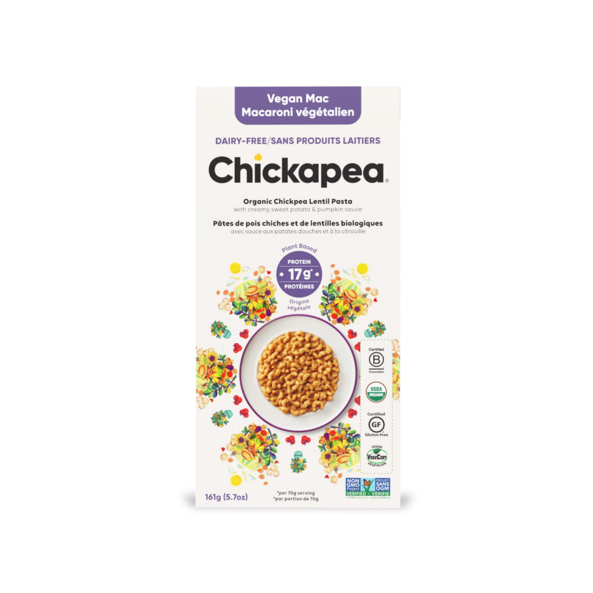 Chickapea Organic Vegan Mac 161g
