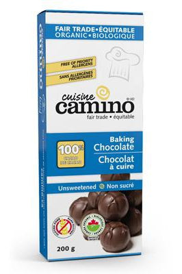 Camino Baking Chocolate Unsweetened 200g