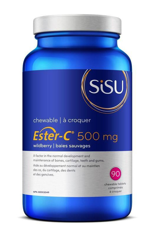 SiSU Ester-C Chewable 500mg Wildberry 90s