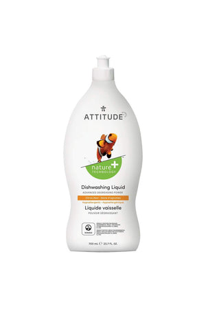 Attitude Nature+ Natural Dish Soap - Citrus Zest 700ml