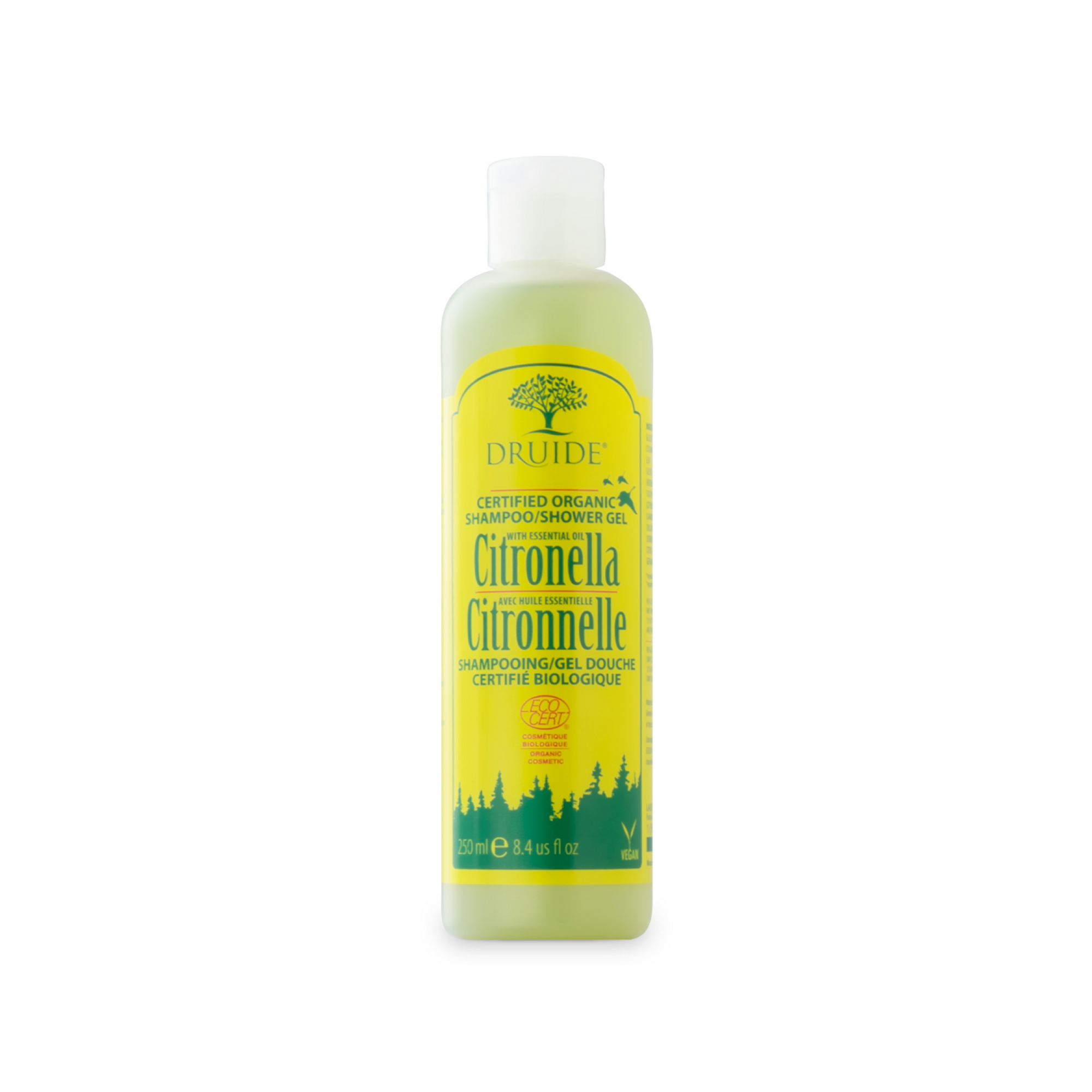 Druide Citronella Shampoo + Shower Gel 250ml