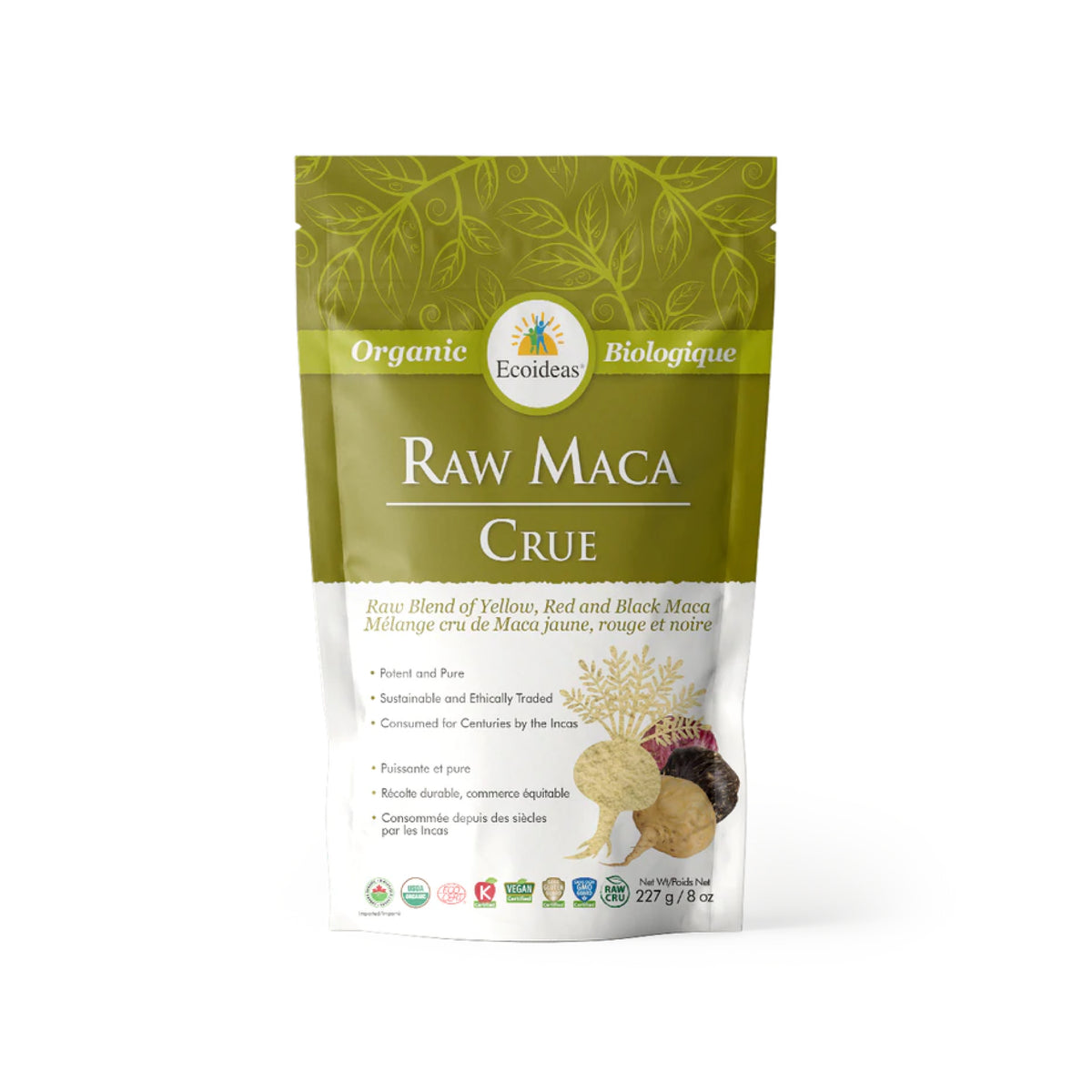 Ecoideas Organic Raw Maca 227g
