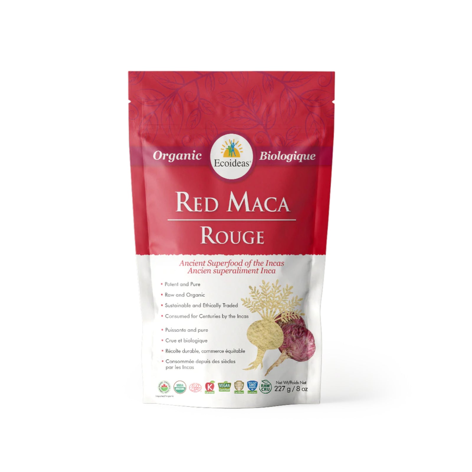 Ecoideas Organic Red Maca 227g