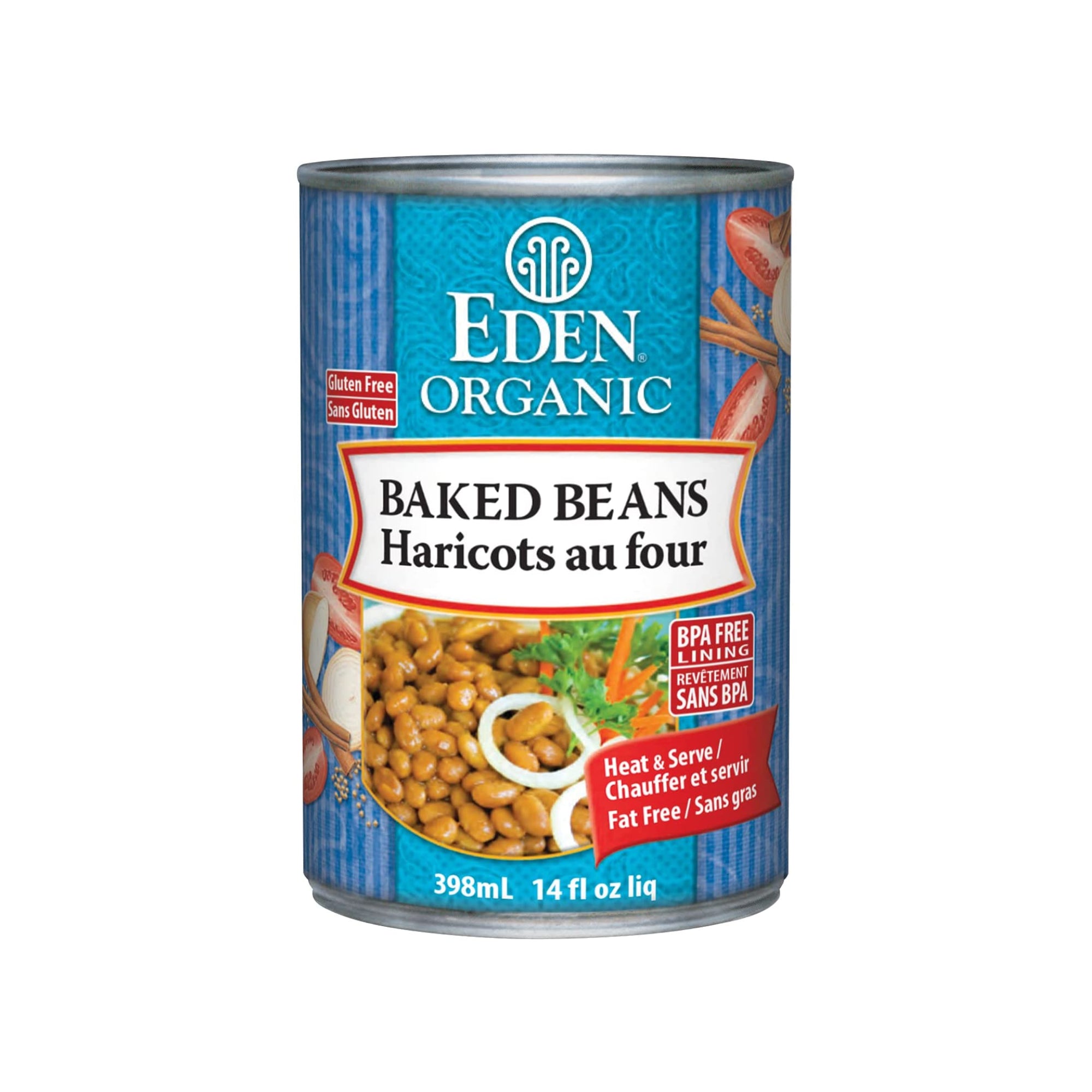 Eden Organic Baked Beans with Sorghum & Mustard 398ml