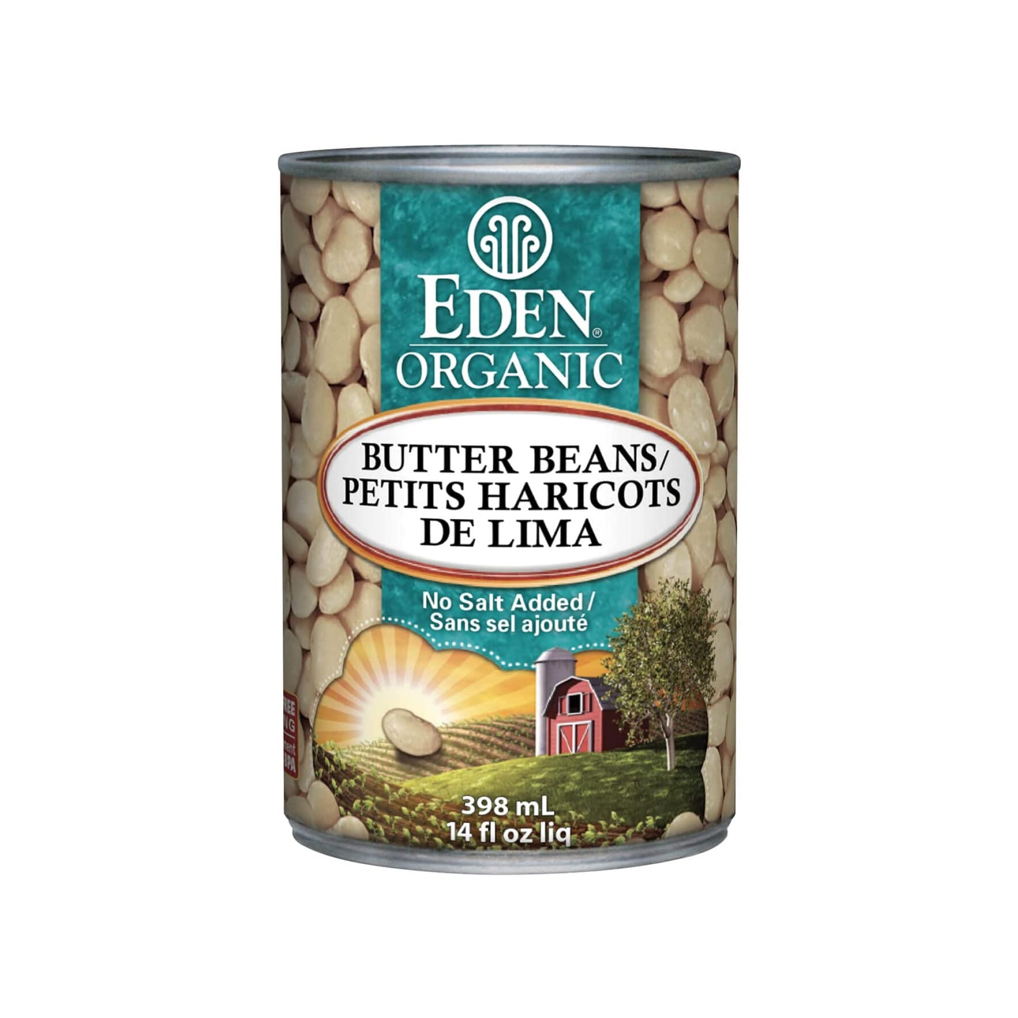 Eden Organic Butter Beans 398ml