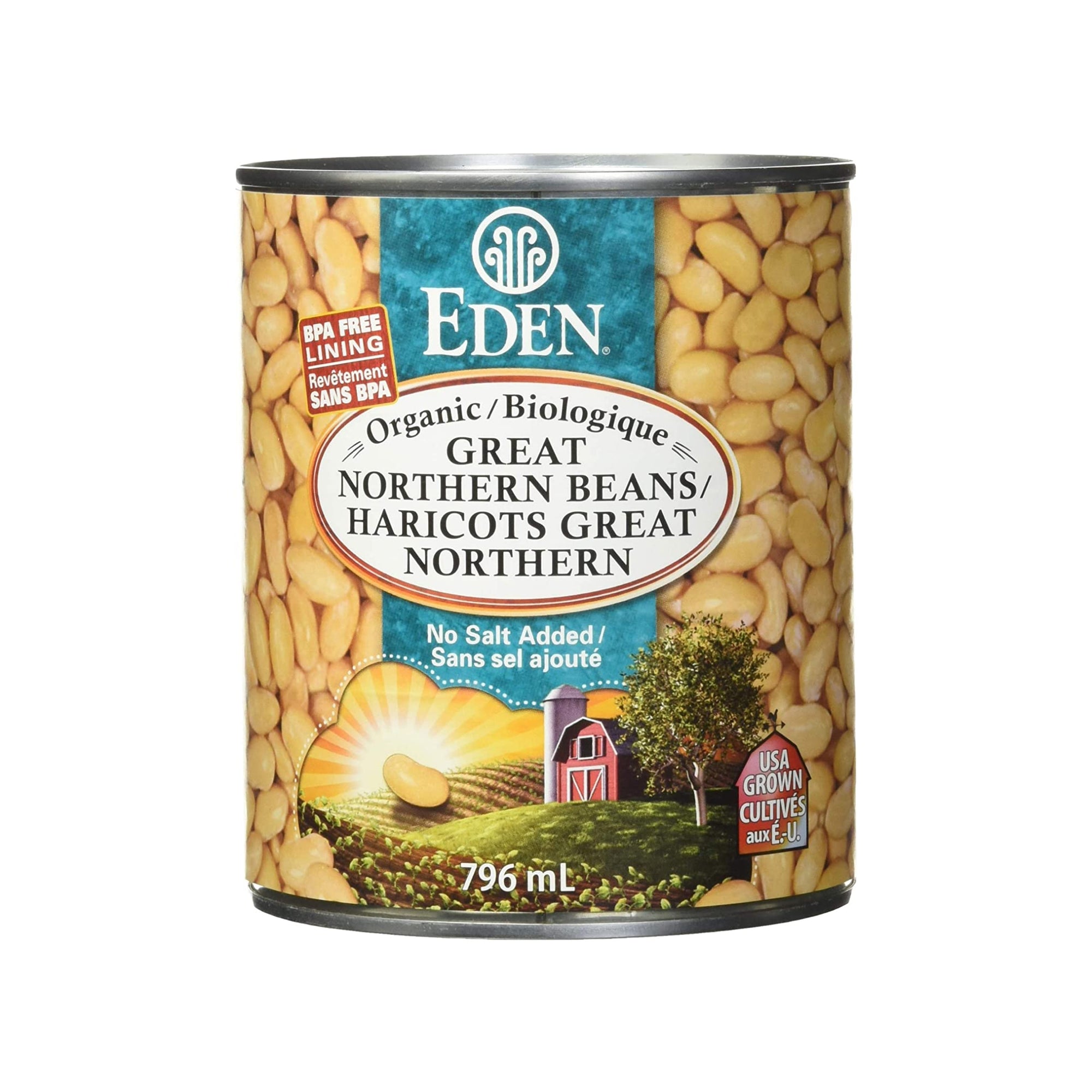 Eden Organic Great Northern Beans 796ml