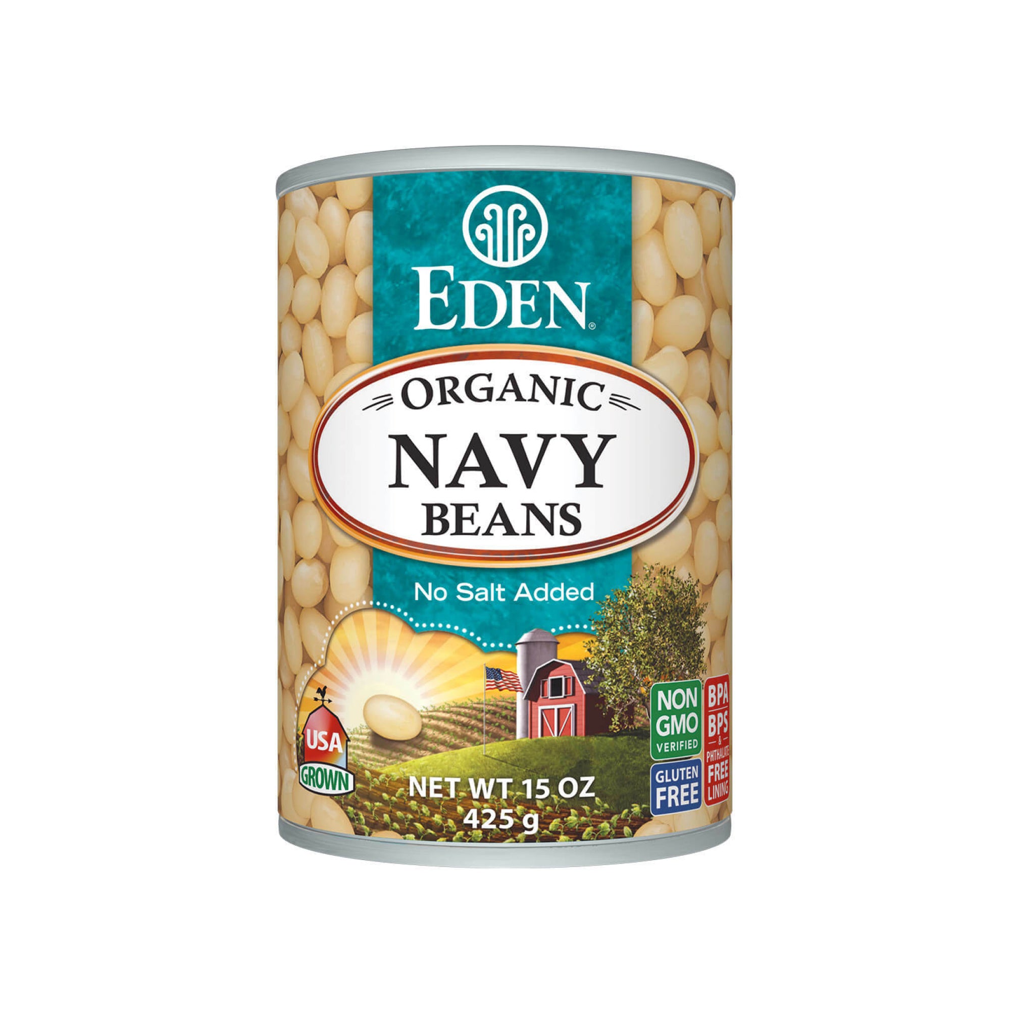 Eden Organic Navy Beans 425g