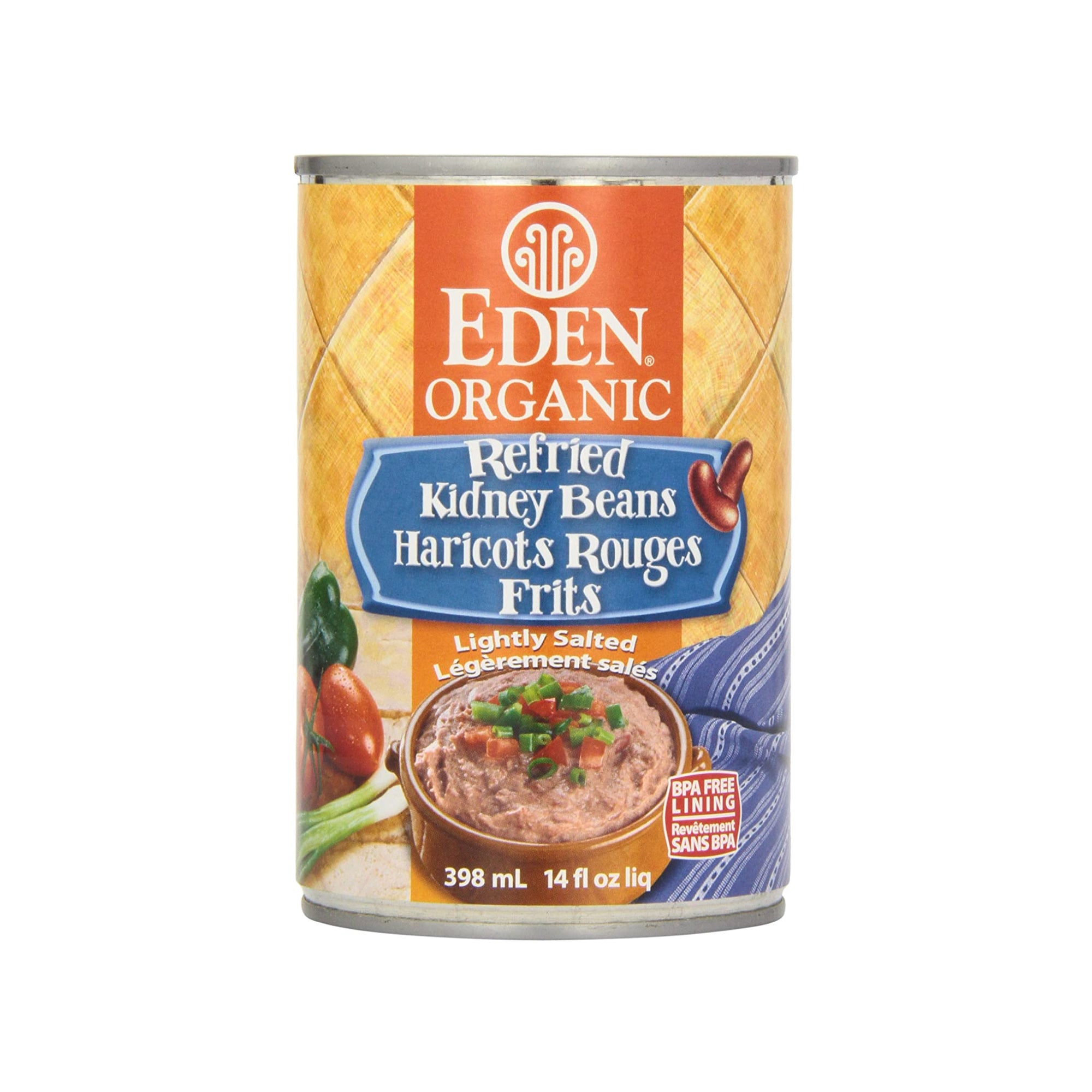 Eden Organic Refried Kidney Beans 398ml