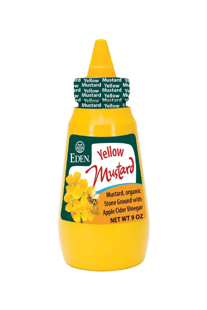 Eden Organic Yellow Mustard  255g