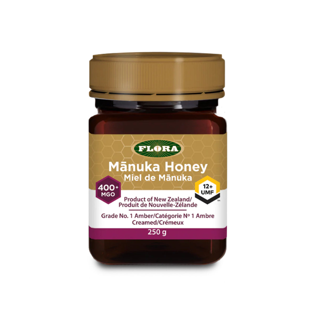 Flora Manuka Honey MGO 400+/12+ UMF 250g