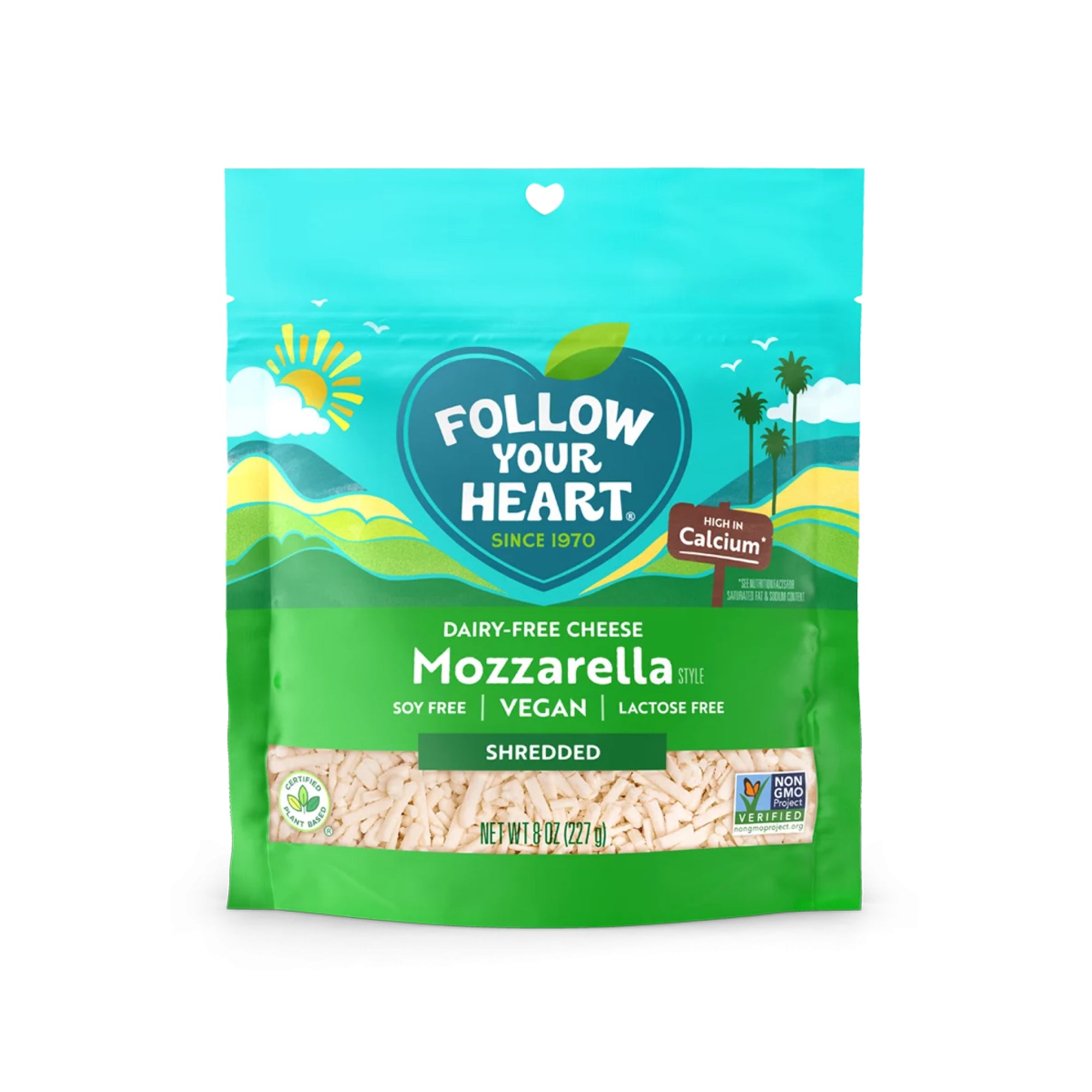 Follow Your Heart Dairy Free Shredded Mozzarella 227g