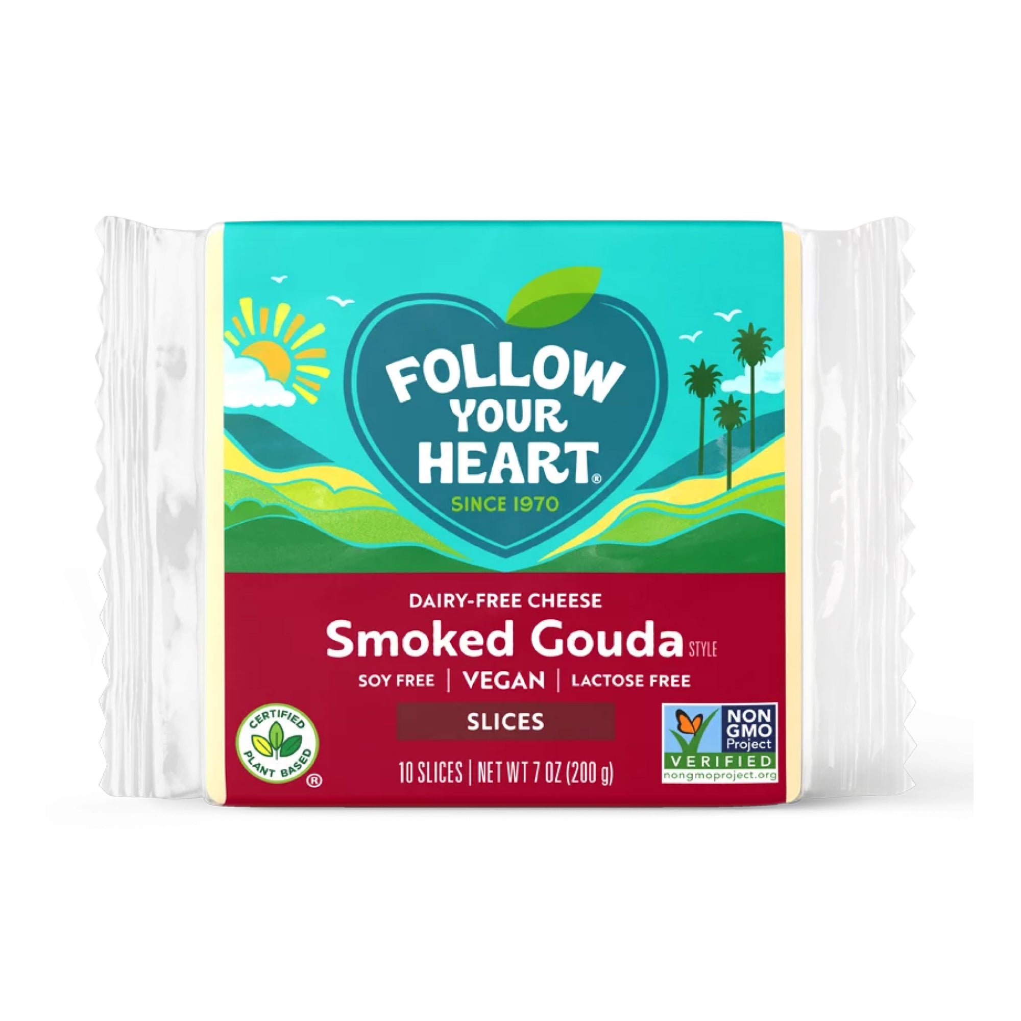 Follow Your Heart Dairy Free Smoked Gouda Slices 200g