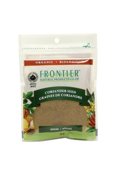 Frontier Organic Ground Coriander Seed 29g