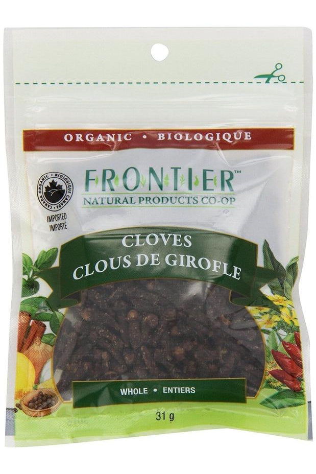 Frontier Organic Whole Cloves 31g