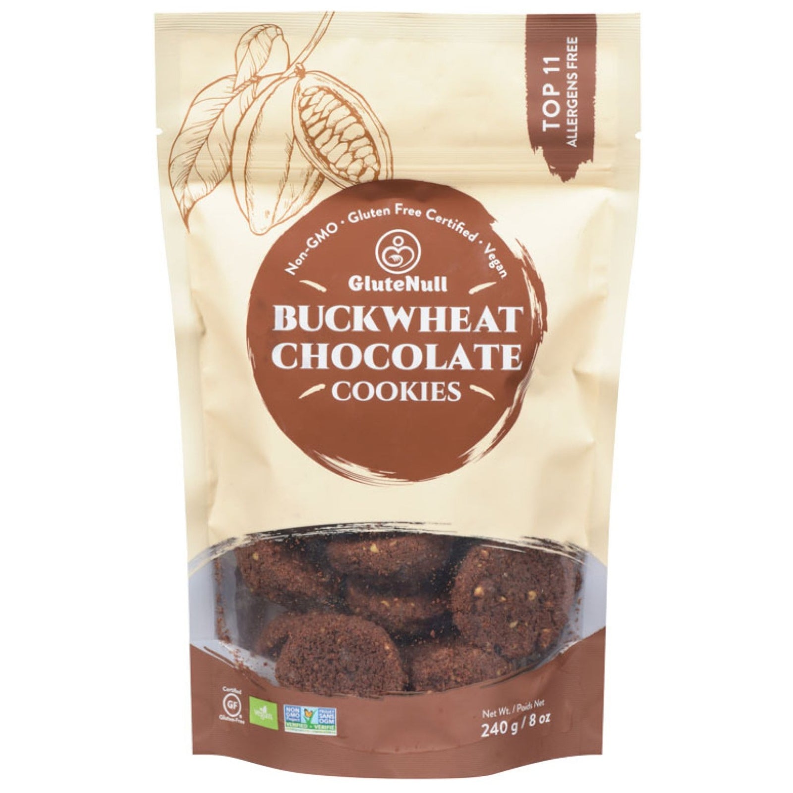 Glutenull Buckwheat Chocolate Cookies 300g
