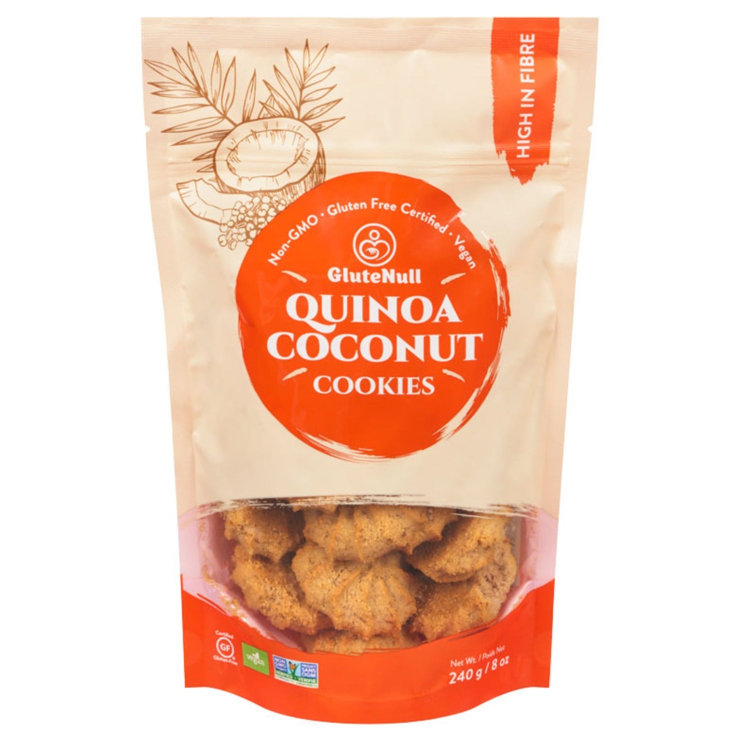 Glutenull Quinoa Coconut Cookies 300g