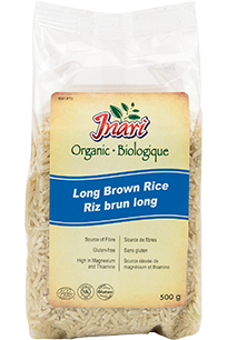 Inari Organic Long Brown Rice 500g