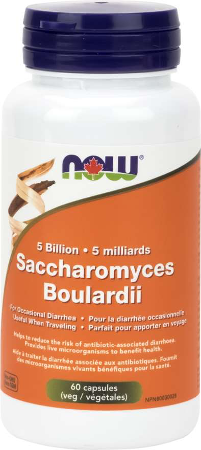 NOW Saccharomyces Boulardii 60s