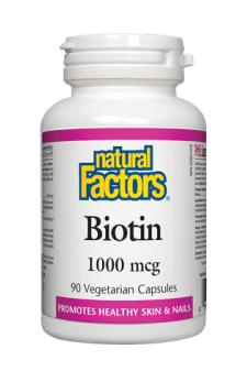 Natural Factors Biotin 1000 mcg 90s