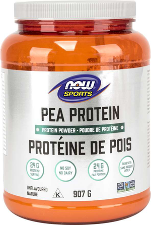 NOW Sports Pea Protein Unflavoured 907g