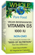 World Earth & Sea Vegan Bioenhanced Vitamin D3 1000 IU 90s