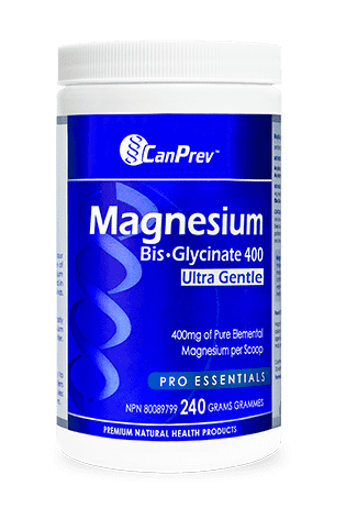 CanPrev Magnesium Bis-Glycinate 400 Ultra Gentle Powder 240g