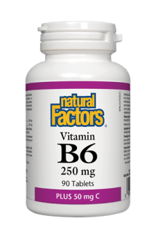 Natural Factors Vitamin B6 250 mg 90s
