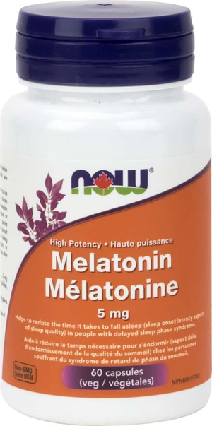 NOW Melatonin 5mg 60s