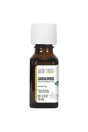 Aura Cacia Pure Sandalwood Oil 15ml