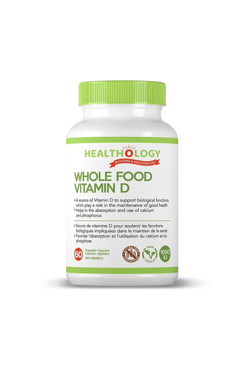 Healthology Whole Food Vitamin D 60s