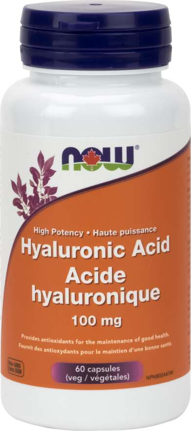 NOW Hyaluronic Acid 100mg 60s
