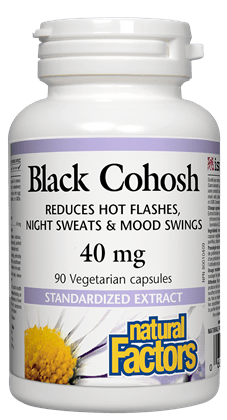 Natural Factors Black Cohosh 40mg 90s
