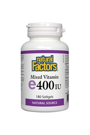 Natural Factors Mixed Vitamin E 400 IU 180s