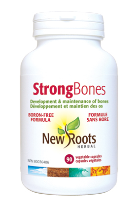 New Roots Strong Bones Boron-Free 90s