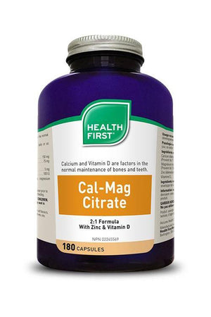 Health First Cal-Mag Citrate 180s