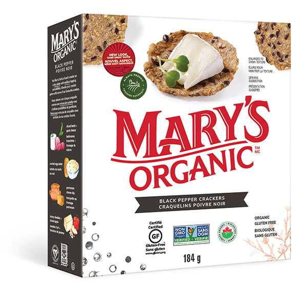 Mary's Organic Original Crackers - Black Pepper