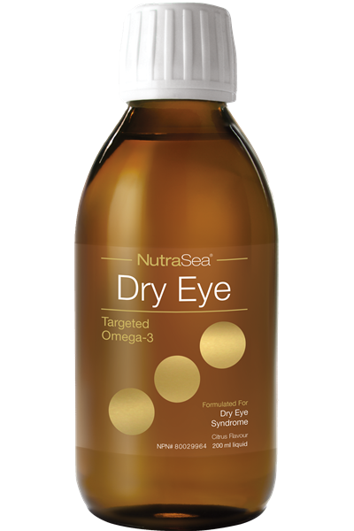 NutraSea Dry Eye Targeted Omega-3 - Citrus Flavour 200 ml