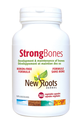 New Roots Strong Bones Boron-Free 360s