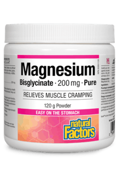 Natural Factors Magnesium Bisglycinate 200 mg 120g