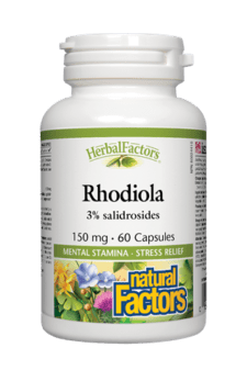 Natural Factors Rhodiola 60s