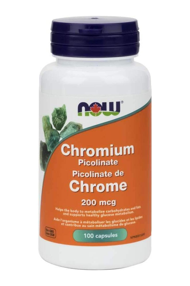 NOW Chromium Picolinate 200mcg 100s