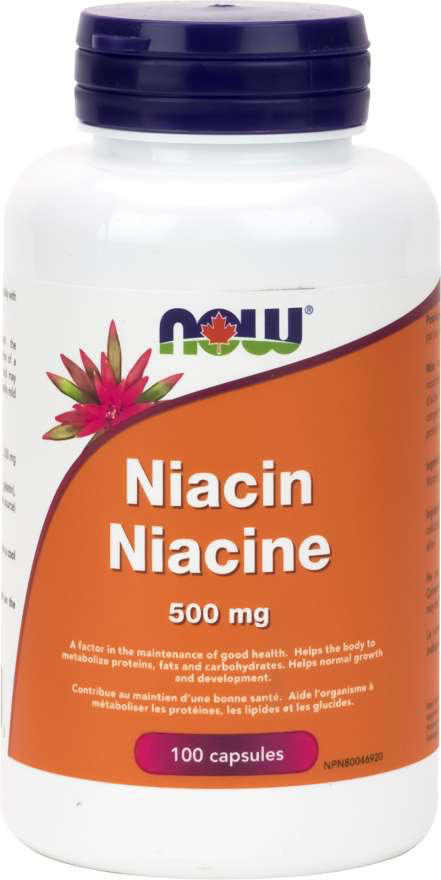 NOW Niacin 500mg 100s