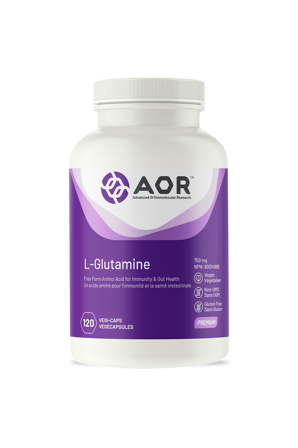 AOR L-Glutamine 120s