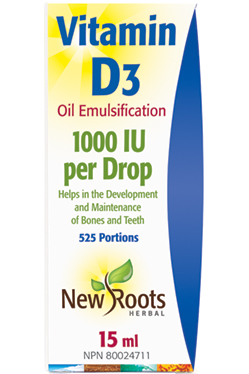 New Roots Vitamin D3 15ml