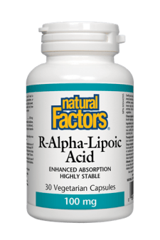 Natural Factors R-Alpha Lipoic Acid 100 mg 60s