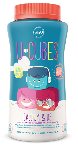SiSU U-Cubes Calcium & D3 120s