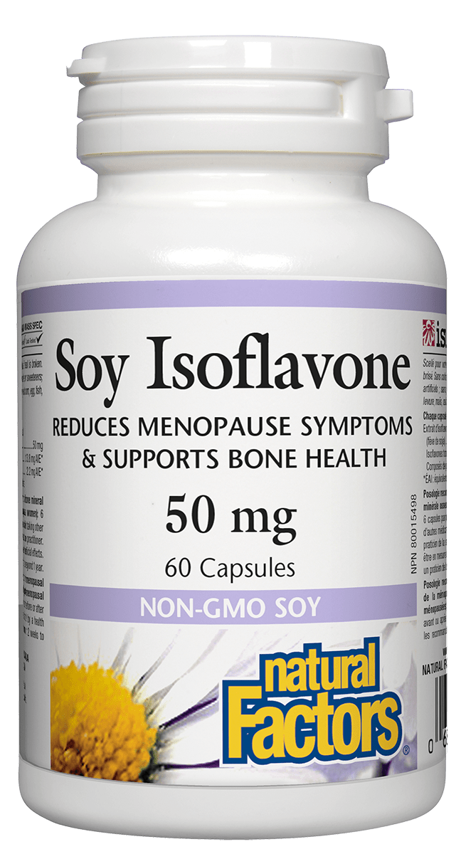 Natural Factors Soy Isoflavone 50mg 60s