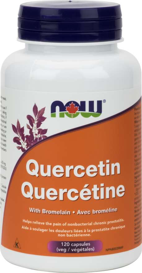 NOW Quercetin with Bromelain 120