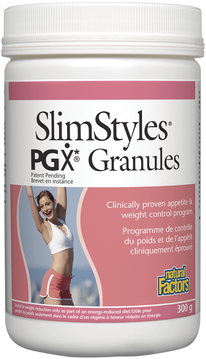 Natural Factors SlimStyles PGX Granules - Unflavoured 300g