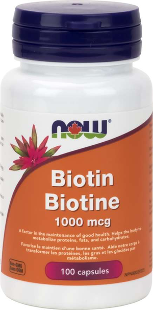 NOW Biotin 1000mcg 100s